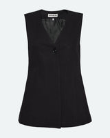 minimum female Davida vest 4191 Waistcoat 999 Black