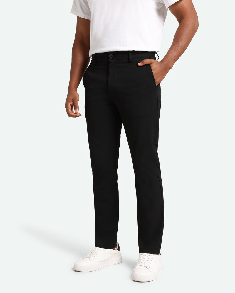 minimum male Deacon chino bukser 3808 Chino Pants 999 Black