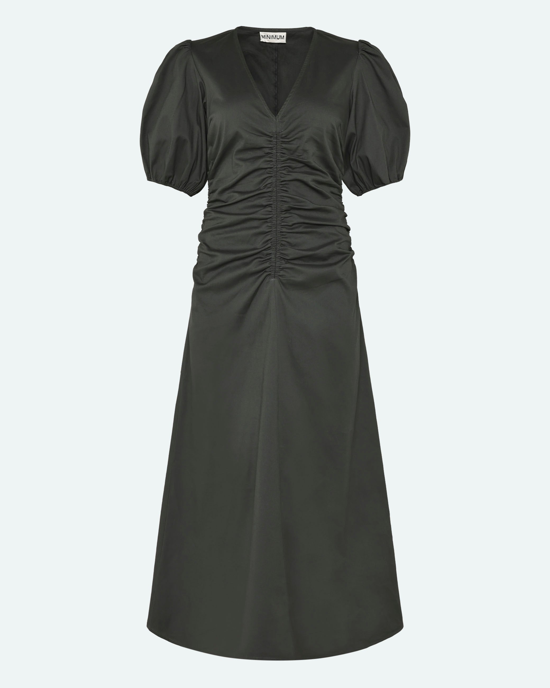 minimum female Dulli 9621 Midi Dress 980 Dark Grey