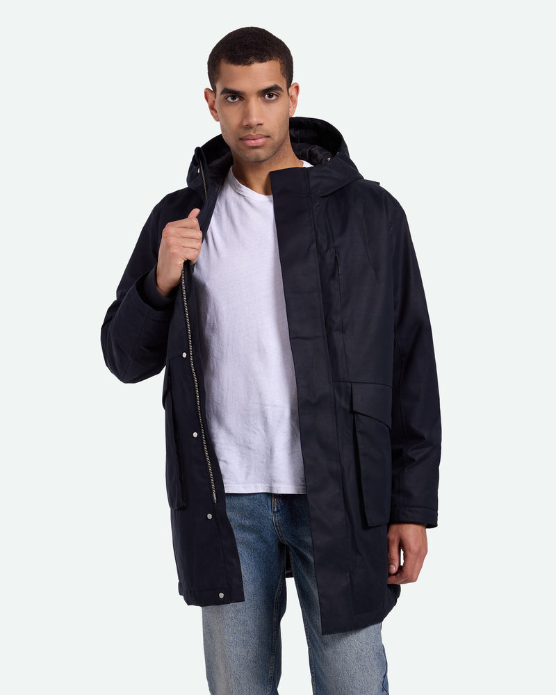 minimum male Eiwind 3696 Outerwear 999 Black