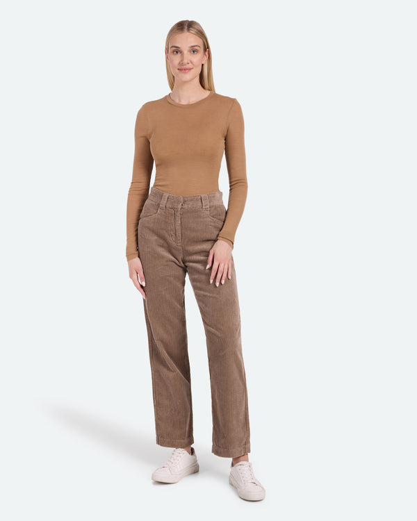 minimum female Elila 9133 Dressed Pants 1410 Pine Bark