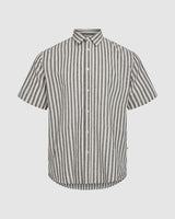 minimum male Eric 3070 Short Sleeved Shirt 687 Navy Blazer