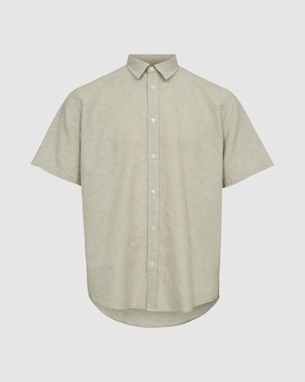 minimum male Eric 9802 Short Sleeved Shirt 0213 Tea