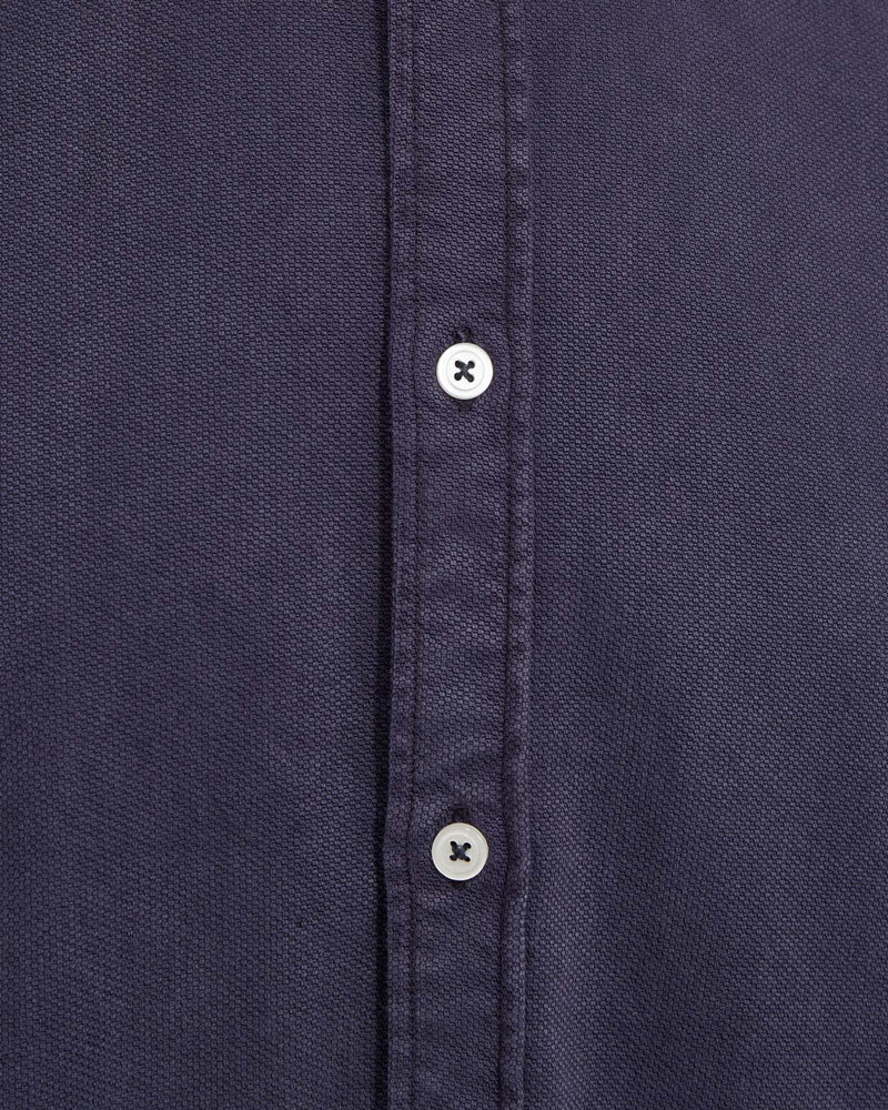 minimum male Eric 9923 Short Sleeved Shirt 3831 Maritime Blue