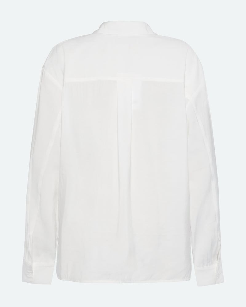 minimum female Fern langærmet skjorte 3780 Long Sleeved Shirt 0608 Coco Milk