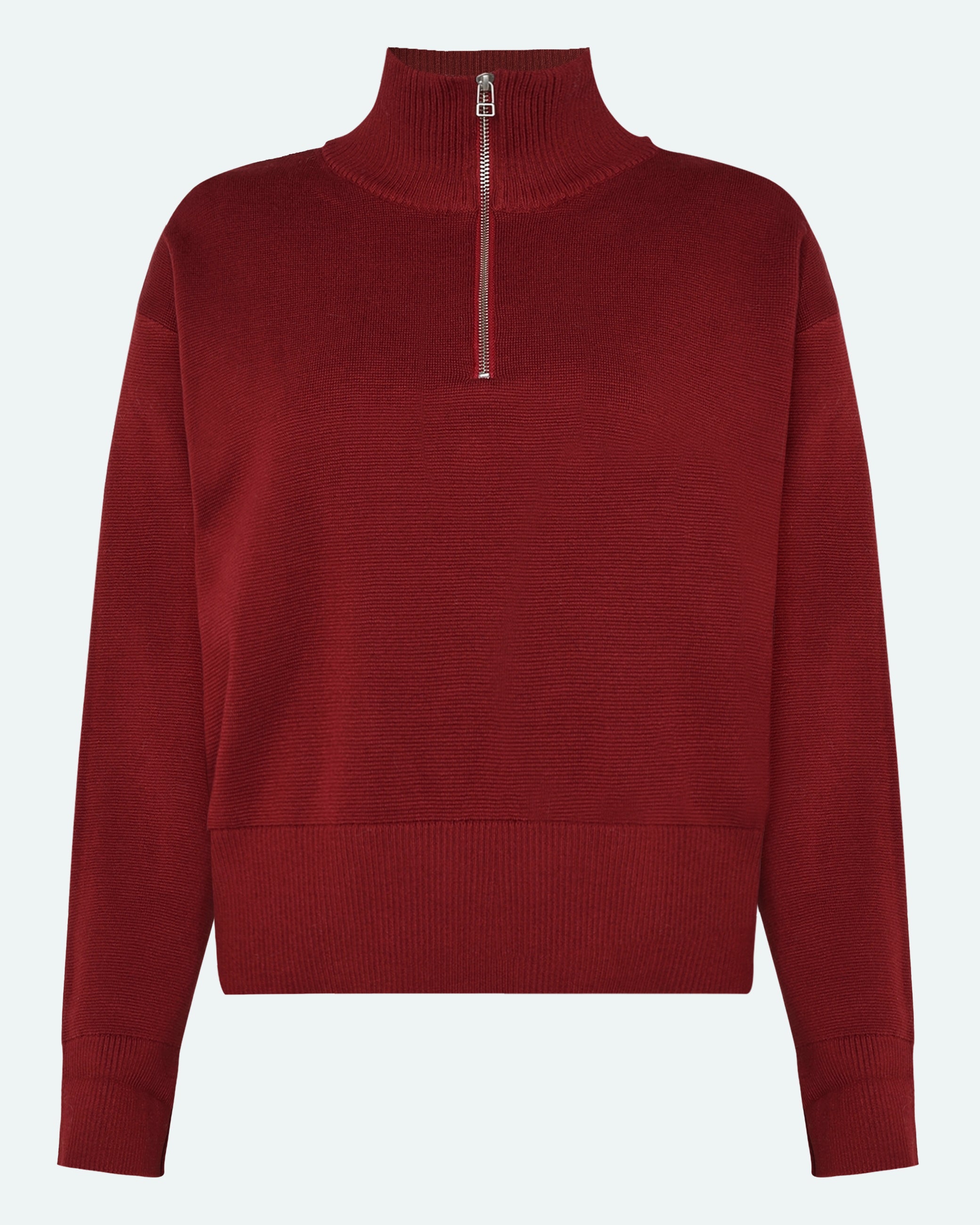 minimum female Fionas 3057 Striktrøje Jumper 1534 Merlot