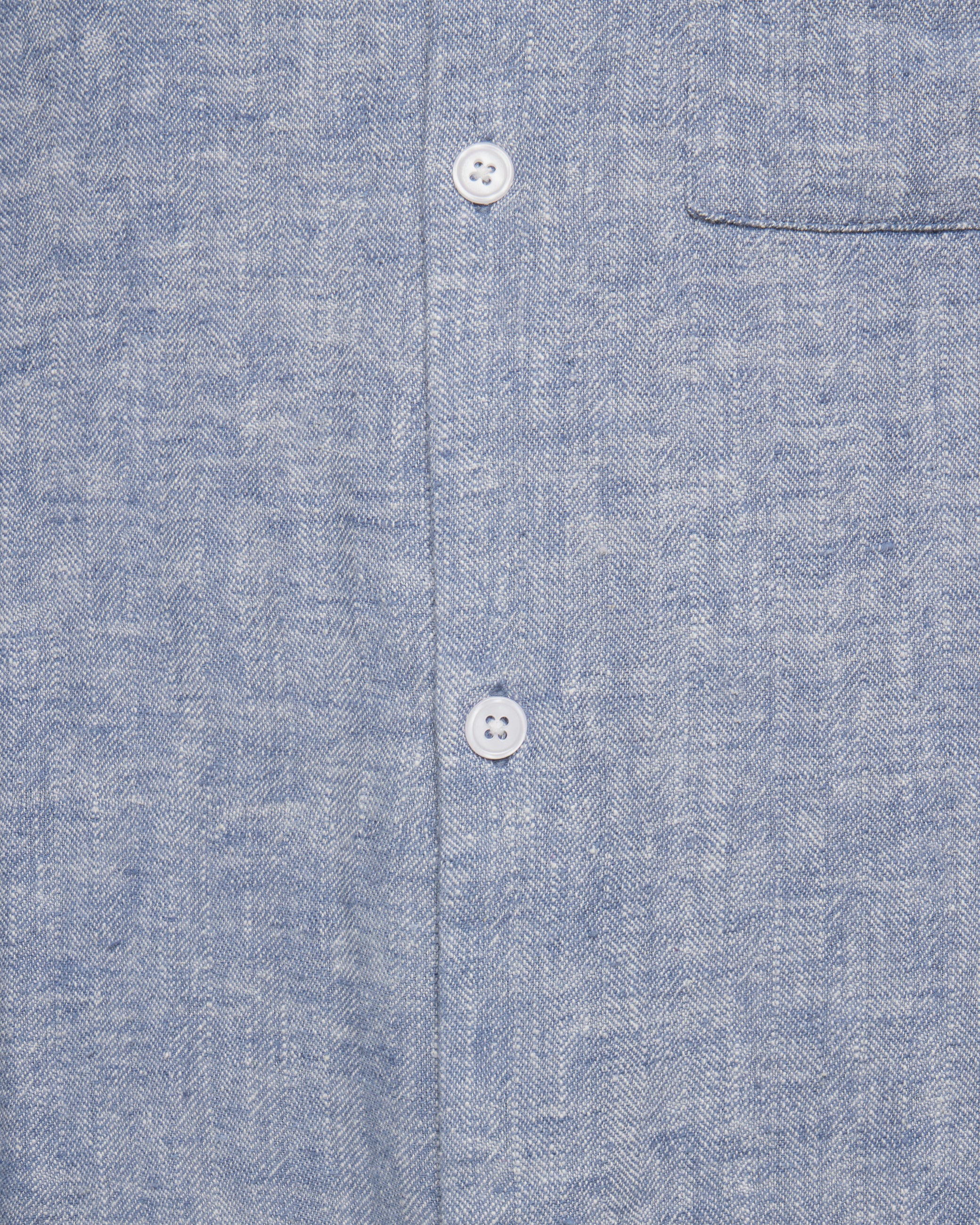 minimum male Francis langærmet skjorte i hørblanding 4236 Long Sleeved Shirt 4105 Angel Falls