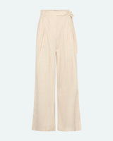 minimum female Gunli stylede bukser med bindebånd 4191 Dressed Pants 1105 Brown Rice