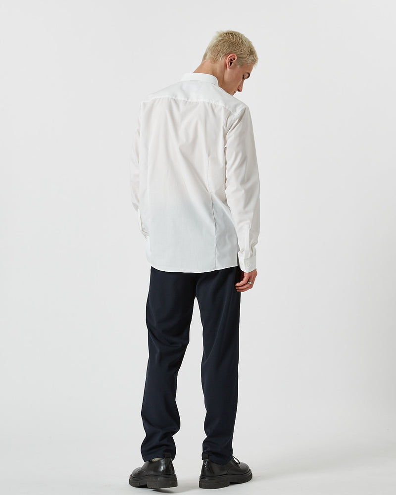 minimum male Halls 9790 Long Sleeved Shirt 000 White