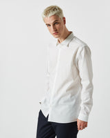 minimum male Halls 9790 Long Sleeved Shirt 000 White