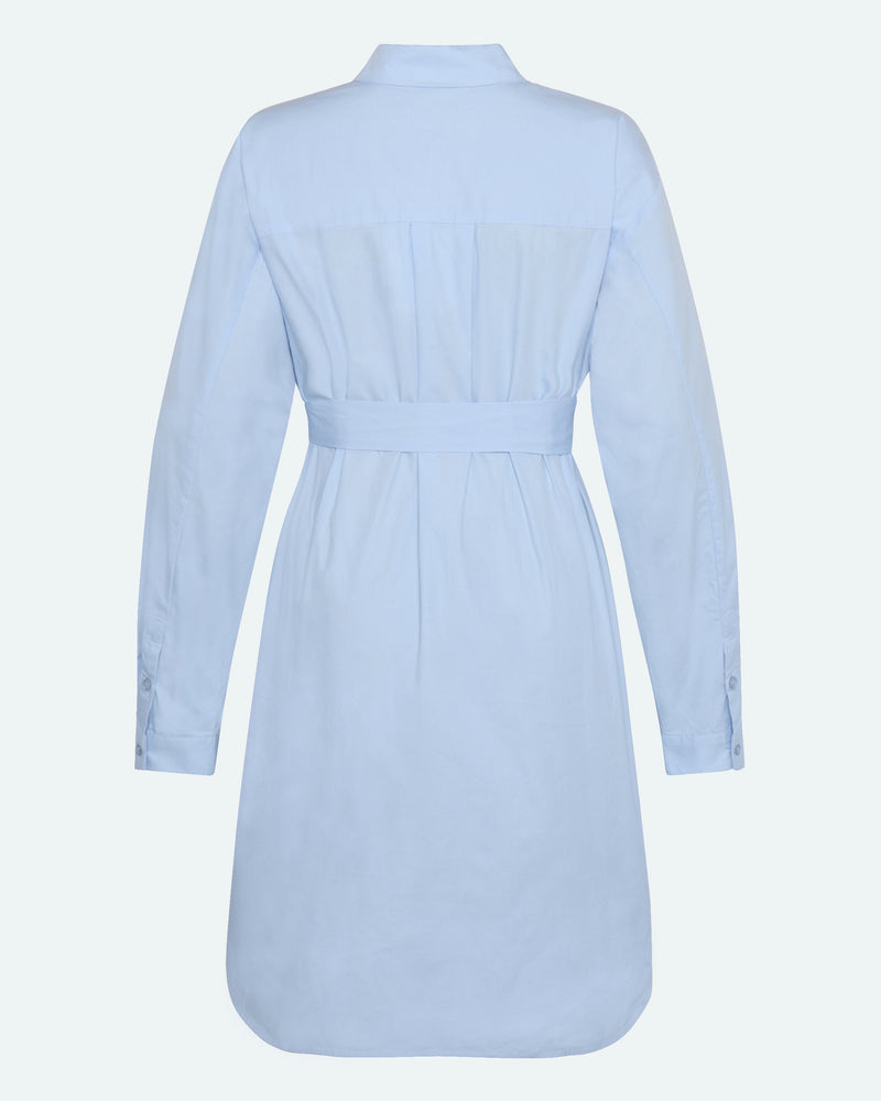 minimum female Hannah skjortekjole 4238 Midi Dress 1001 Light Blue