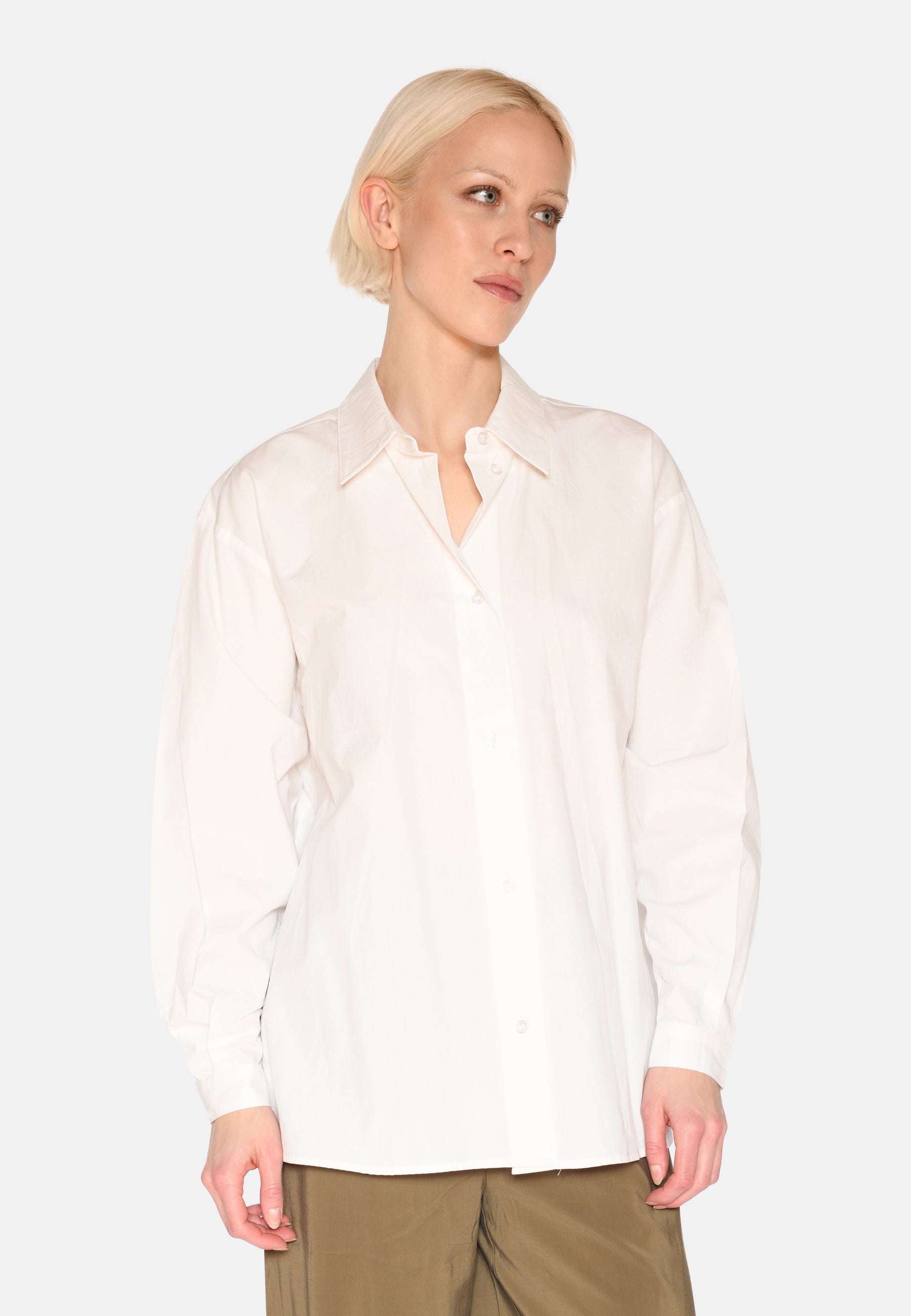 minimum female Harper langærmet skjorte 4238 Long Sleeved Shirt 0608 Coco Milk