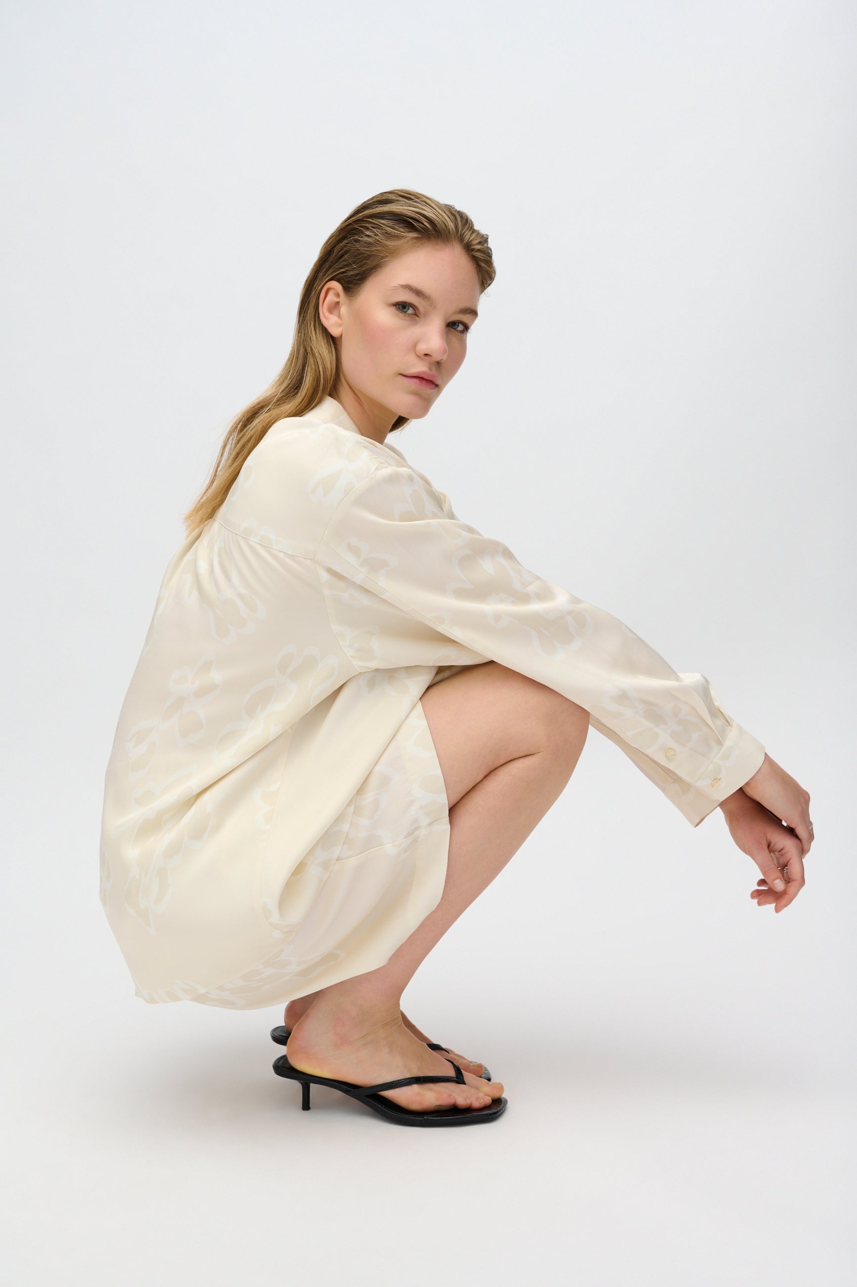 minimum female Harper langærmet skjorte 4270 Long Sleeved Shirt 0011 Butter Cream