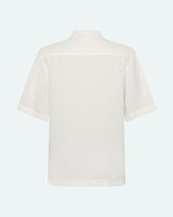 minimum male Hayden kortærmet hørskjorte 4115 Short Sleeved Shirt 0608 Coco Milk