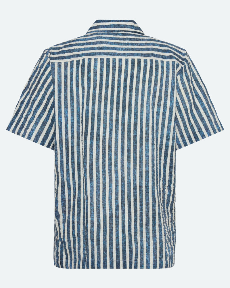 minimum male Hayden kortærmet skjorte 4144 Short Sleeved Shirt 3922 Sky Captain