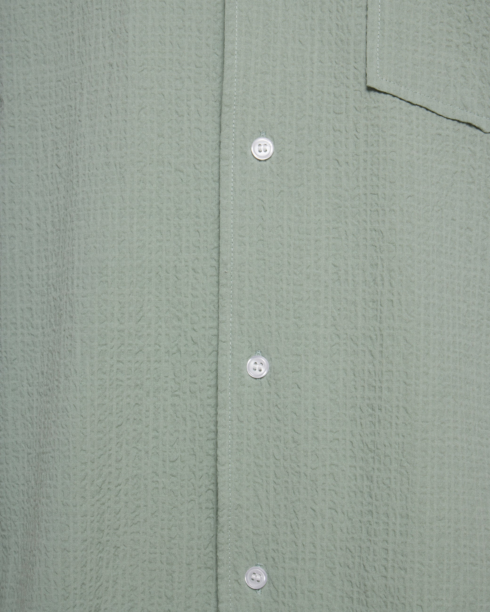 minimum male Hayden afslappet kortærmet skjorte 4216 Short Sleeved Shirt 5808 Iceberg Green