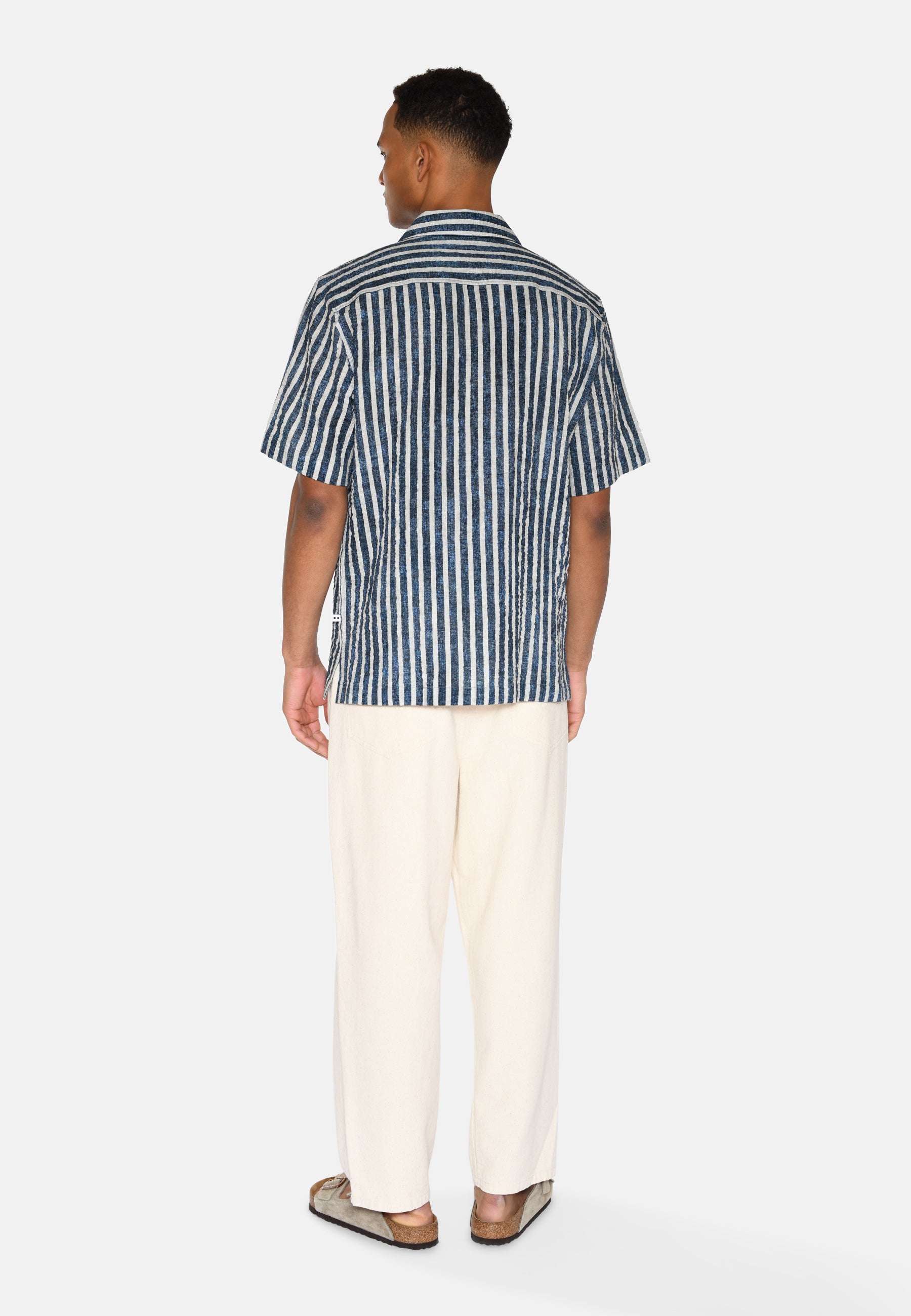 minimum male Hayden kortærmet skjorte 4144 Short Sleeved Shirt 3922 Sky Captain