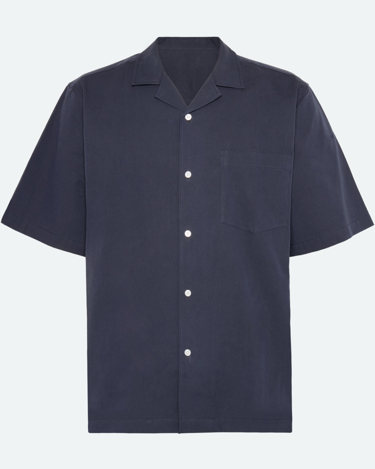 minimum male Hayden kortærmet skjorte 4169 Short Sleeved Shirt 3922 Sky Captain