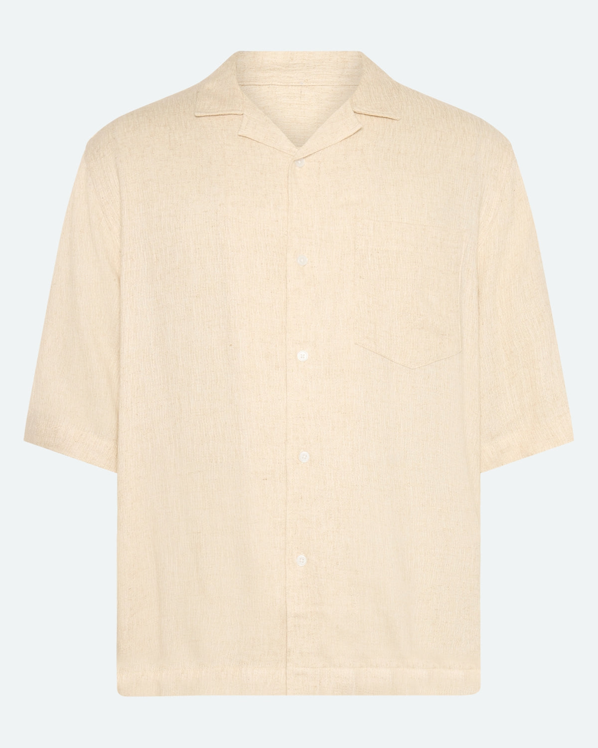 minimum male Hayden kortærmet skjorte 4223 Short Sleeved Shirt 1105 Brown Rice