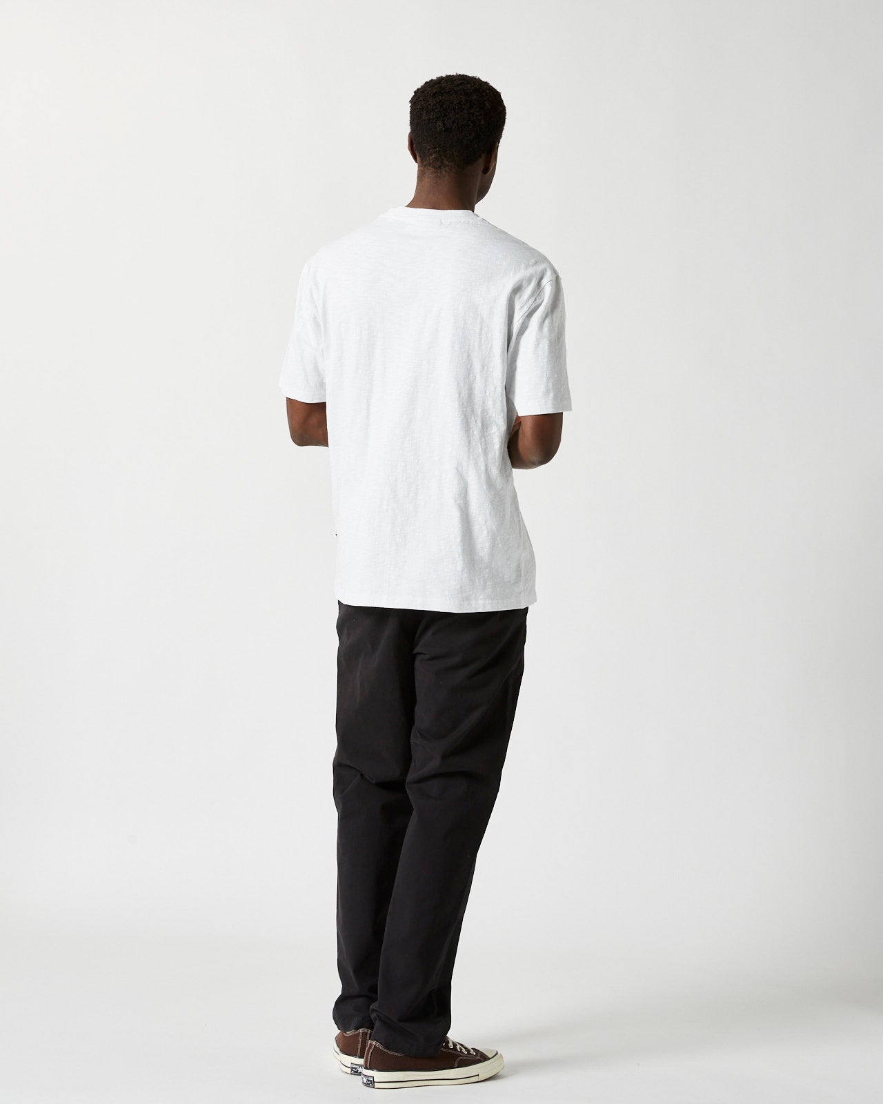 minimum male Heon kortærmet t-shirt G009 GOTS Short Sleeved T-shirt 000 White