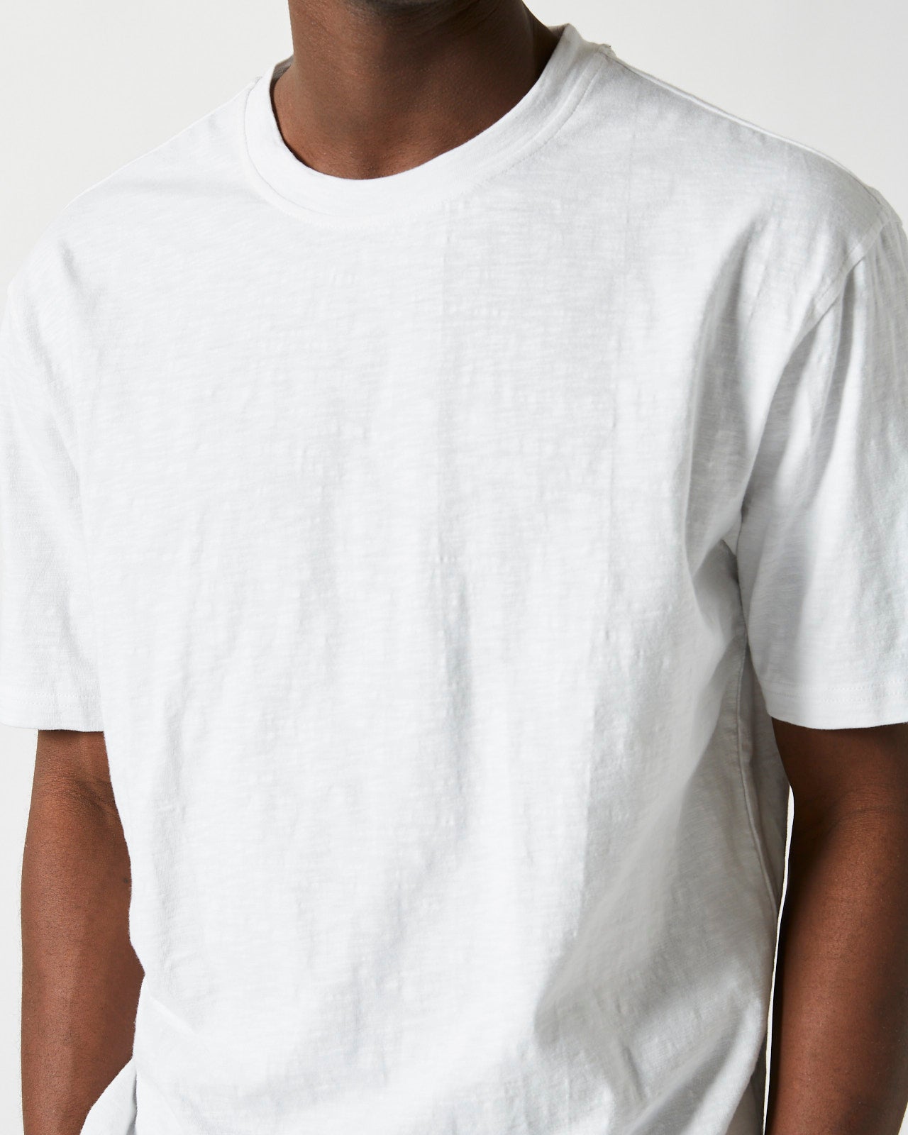 minimum male Heon kortærmet t-shirt G009 GOTS Short Sleeved T-shirt 000 White