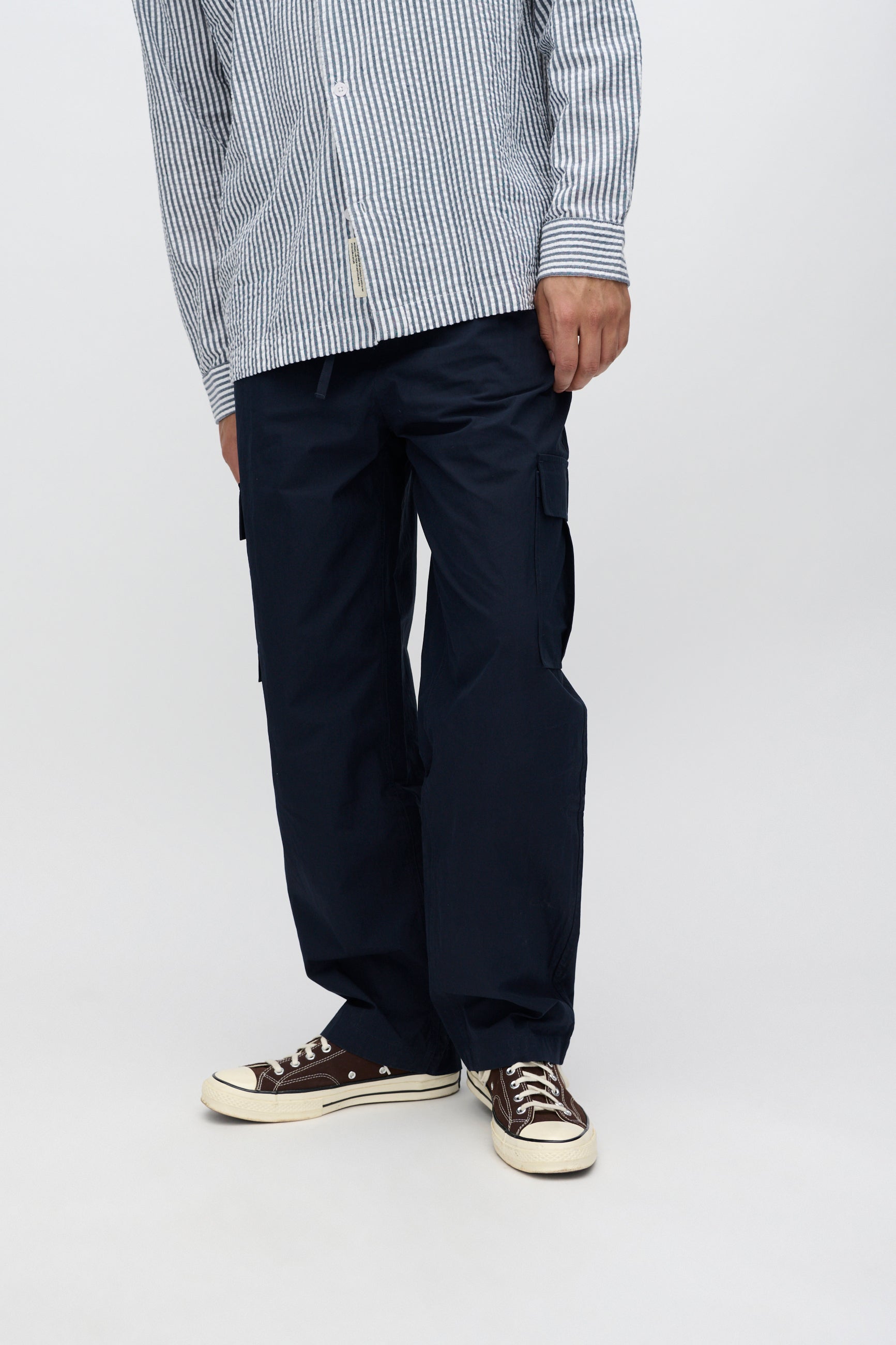 minimum male Huxley afslappede cargobukser 4233 Casual Pants 3922 Sky Captain