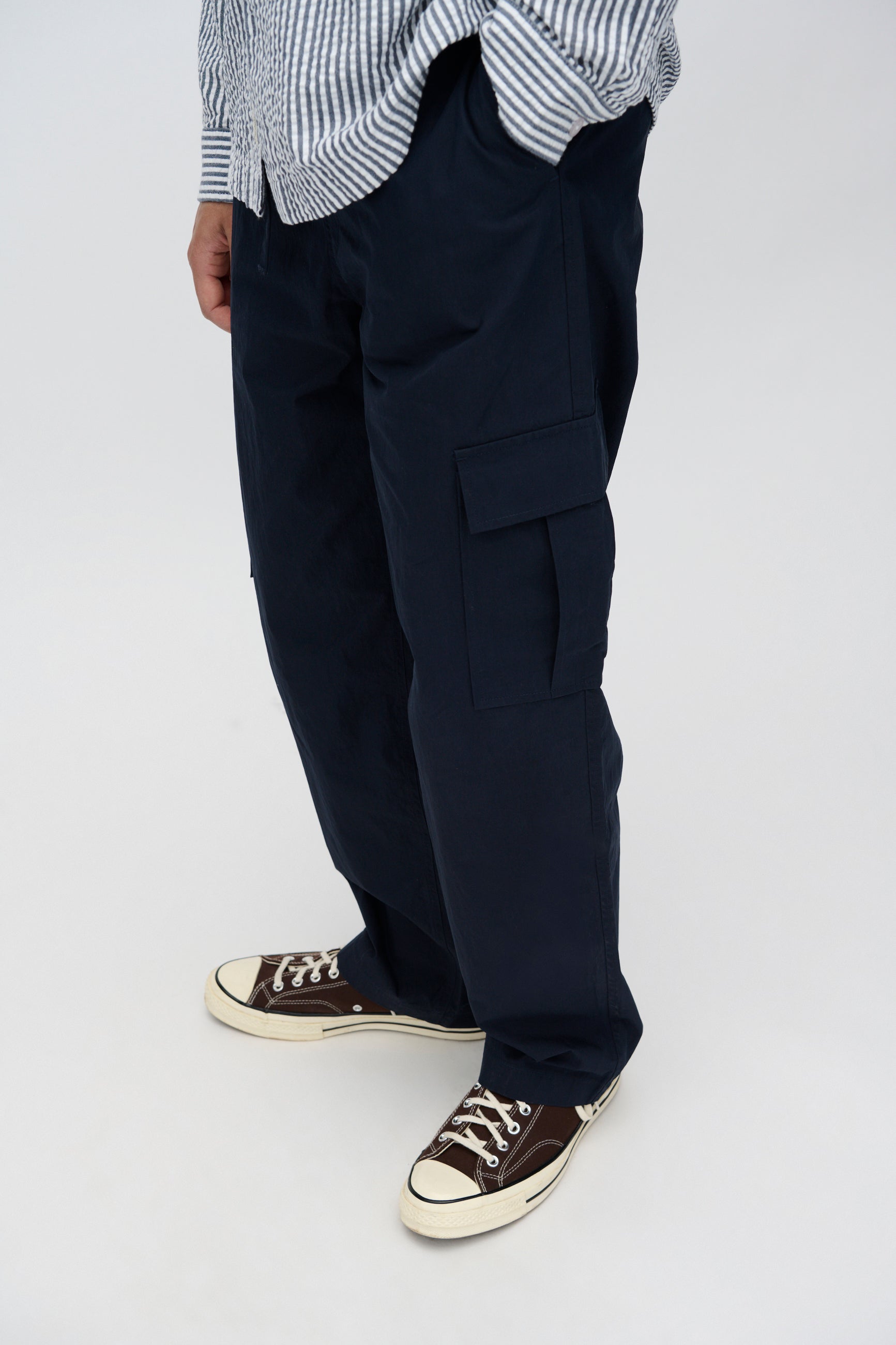 minimum male Huxley afslappede cargobukser 4233 Casual Pants 3922 Sky Captain