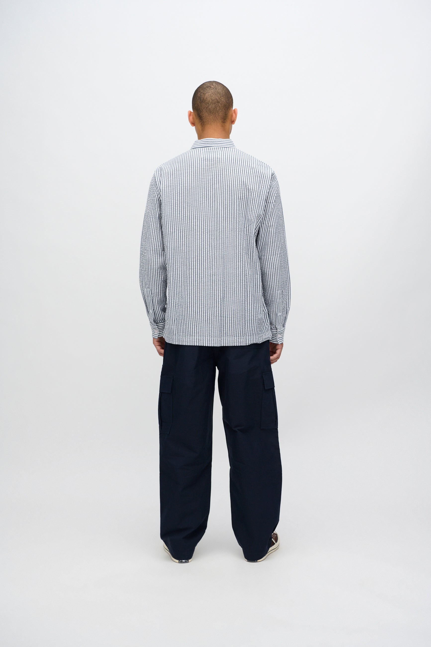 minimum male Huxley afslappede cargobukser 4233 Casual Pants 3922 Sky Captain