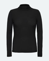 minimum female Ina langærmet t-shirt 4156 Long Sleeved T-shirt 999 Black