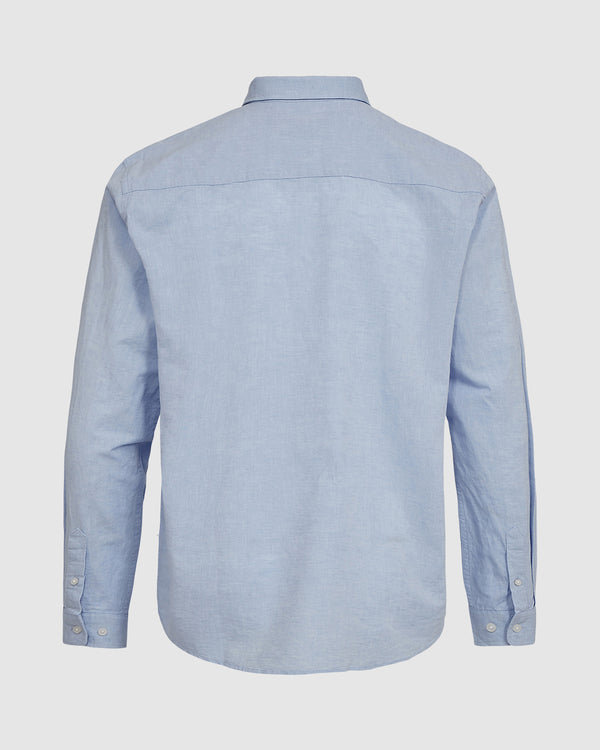 minimum male Jack 9802 Long Sleeved Shirt 1630M Hydrangea Melange