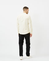 minimum male Jay 3.0 0063 Long Sleeved Shirt 004M Brokenwhite Melange