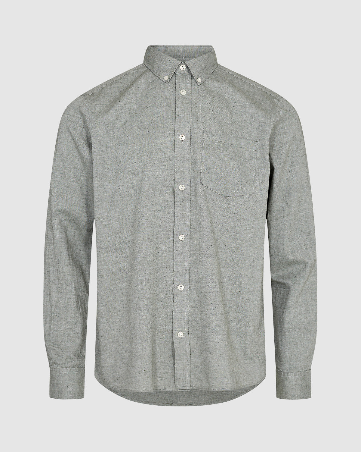 minimum male Jay 3.0 0063 Long Sleeved Shirt 759M Laurel Wreath Melange