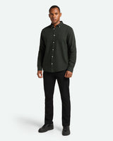 minimum male Jay 3.0 0063 Long Sleeved Shirt 874M Racing Green Melange