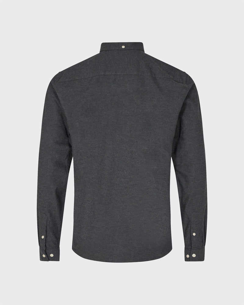 minimum male Jay 3.0 0063 Long Sleeved Shirt 9005M Carbon Melange