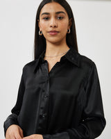 minimum female Jullies 2879 Long Sleeved Shirt 999 Black