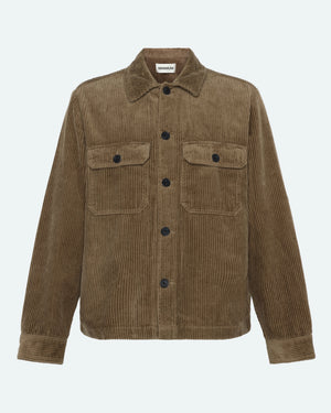 minimum male Kaison 9133 Overshirt 1815 Shitake