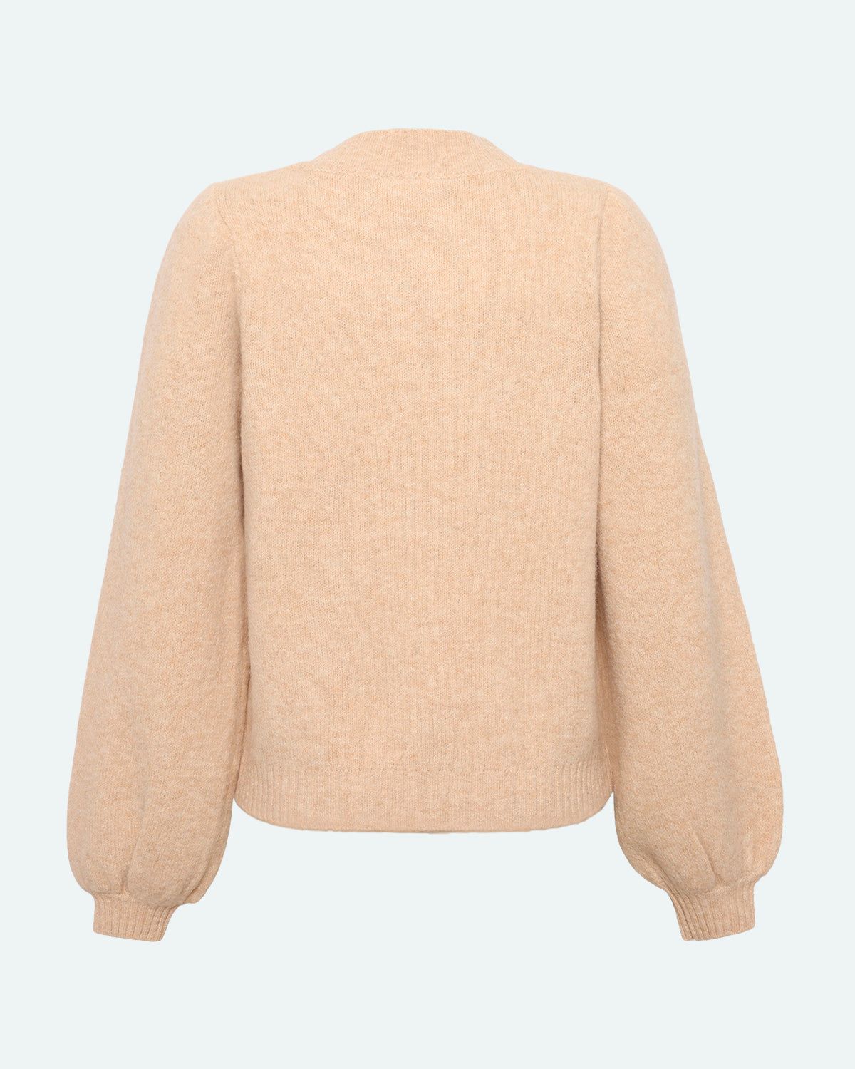 minimum female Katies 3794 Striktrøje Jumper 1105 Brown Rice
