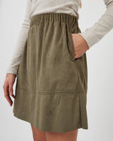 moves Kia 0032 Short Skirt 882 Dusty Olive