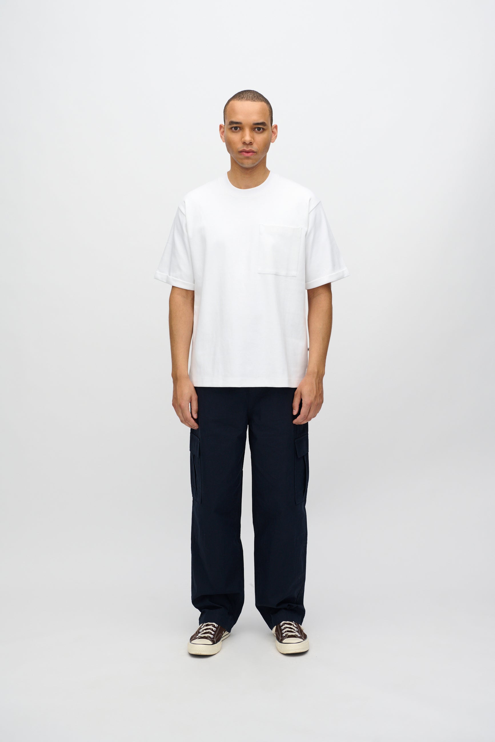 minimum male King kortærmet t-shirt 3838 Short Sleeved T-shirt 000 White