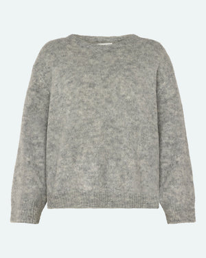 minimum female Kori Jumper 4450 Jumper 910M Light Grey Melange
