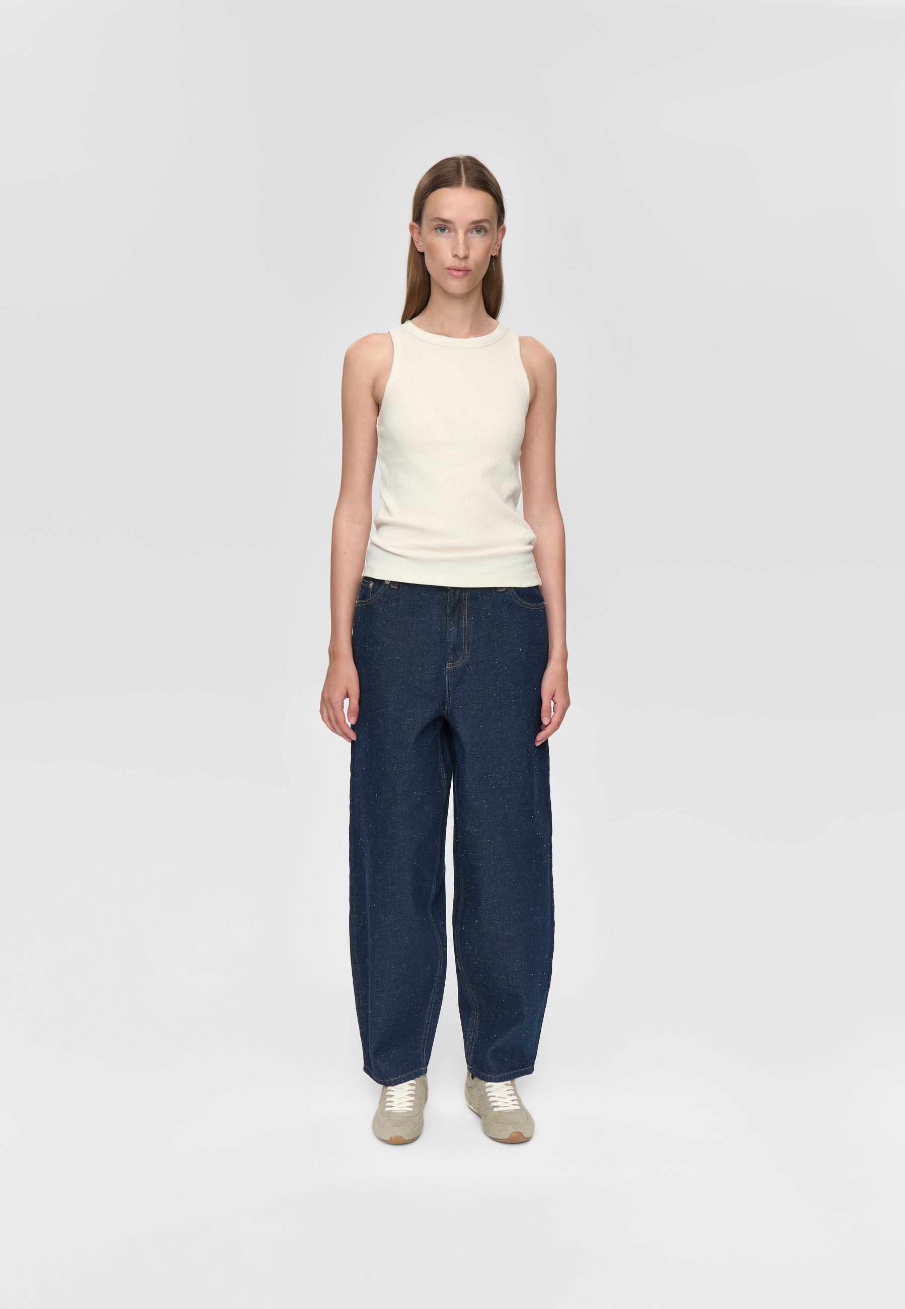 minimum female Lila tank top 4226 Gilet 0608 Coco Milk