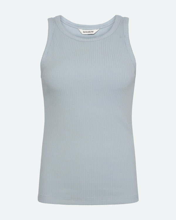 minimum female Lila tank top 4226 Gilet 4706 Gray Mist