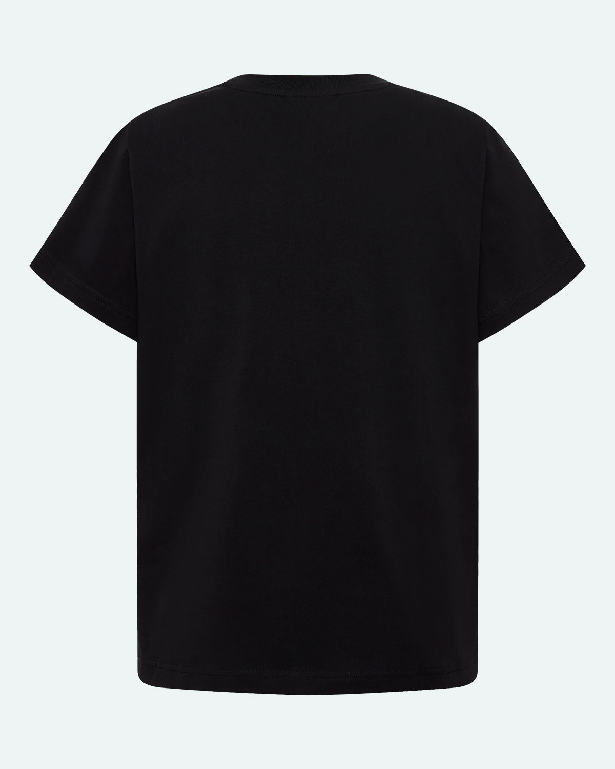 minimum female Lilou 3814 Short Sleeved T-shirt 999 Black