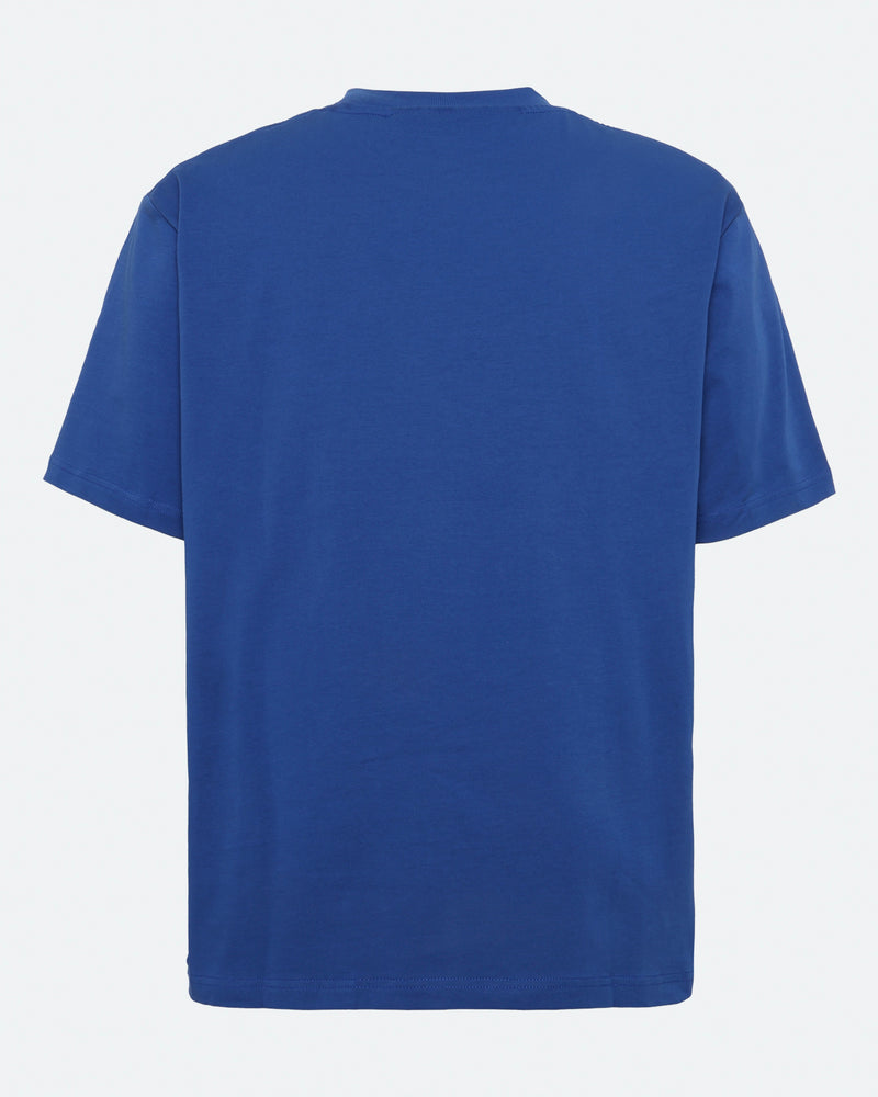 minimum male Lono 3884 Short Sleeved T-shirt 1964 Blue Quartz