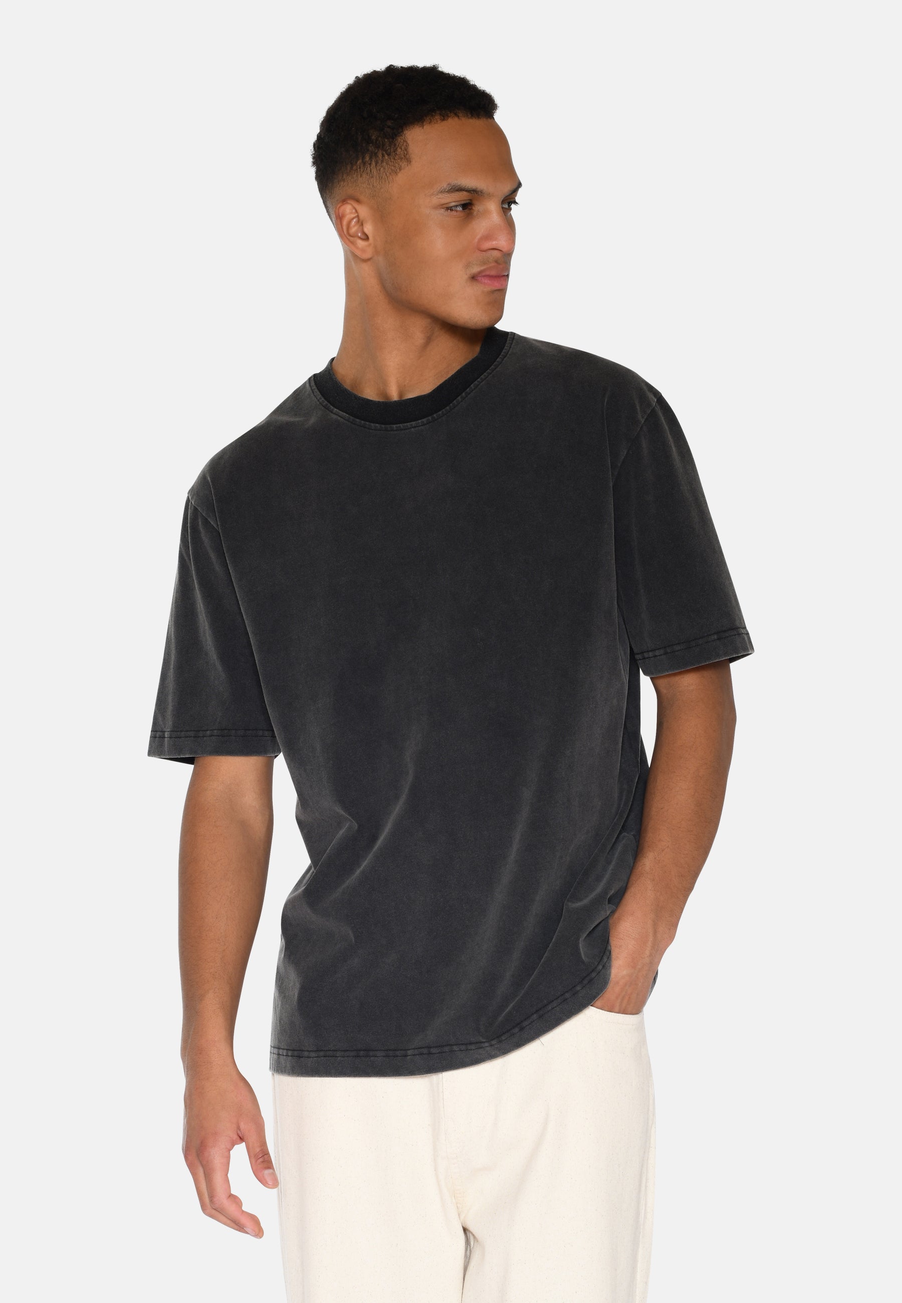 minimum male Lono kortærmet rlx t-shirt 3849 Short Sleeved T-shirt 999 Black