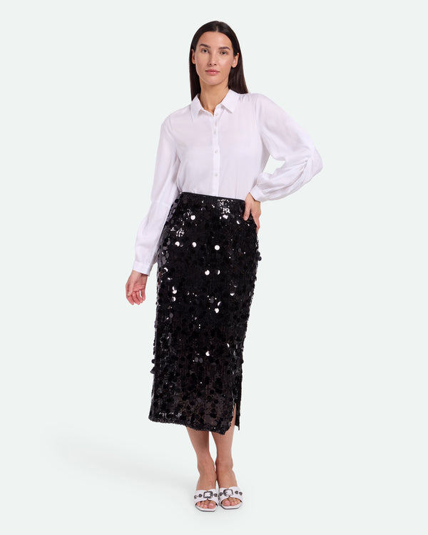 moves Lubinu 3689 Midi Skirt 999 Black