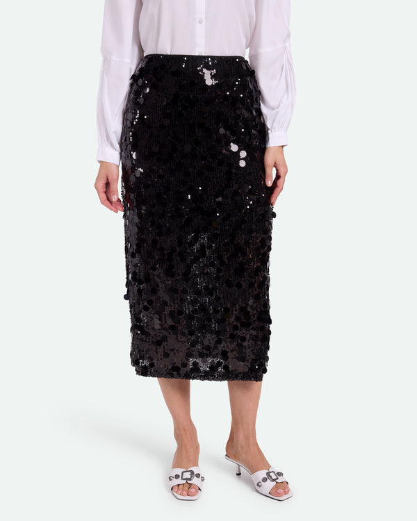 moves Lubinu 3689 Midi Skirt 999 Black