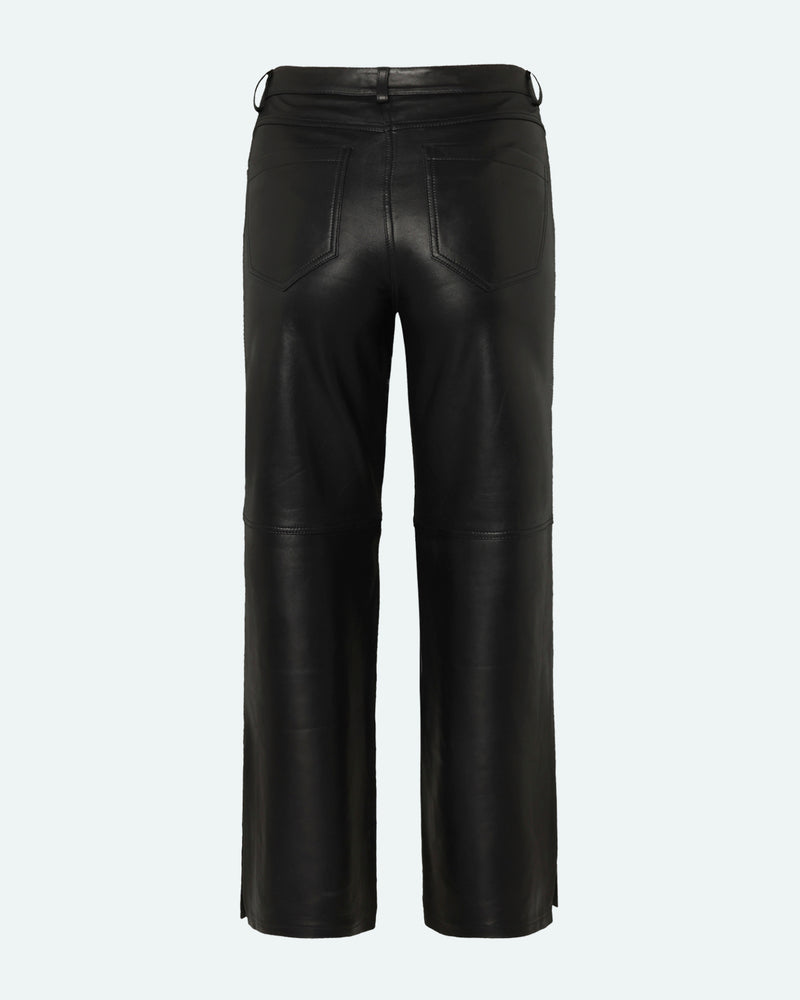 minimum female Margurite 3768 Leather Pants 999 Black