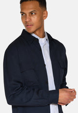 minimum male Maxson overskjorte 4143 Overshirt 3922 Sky Captain