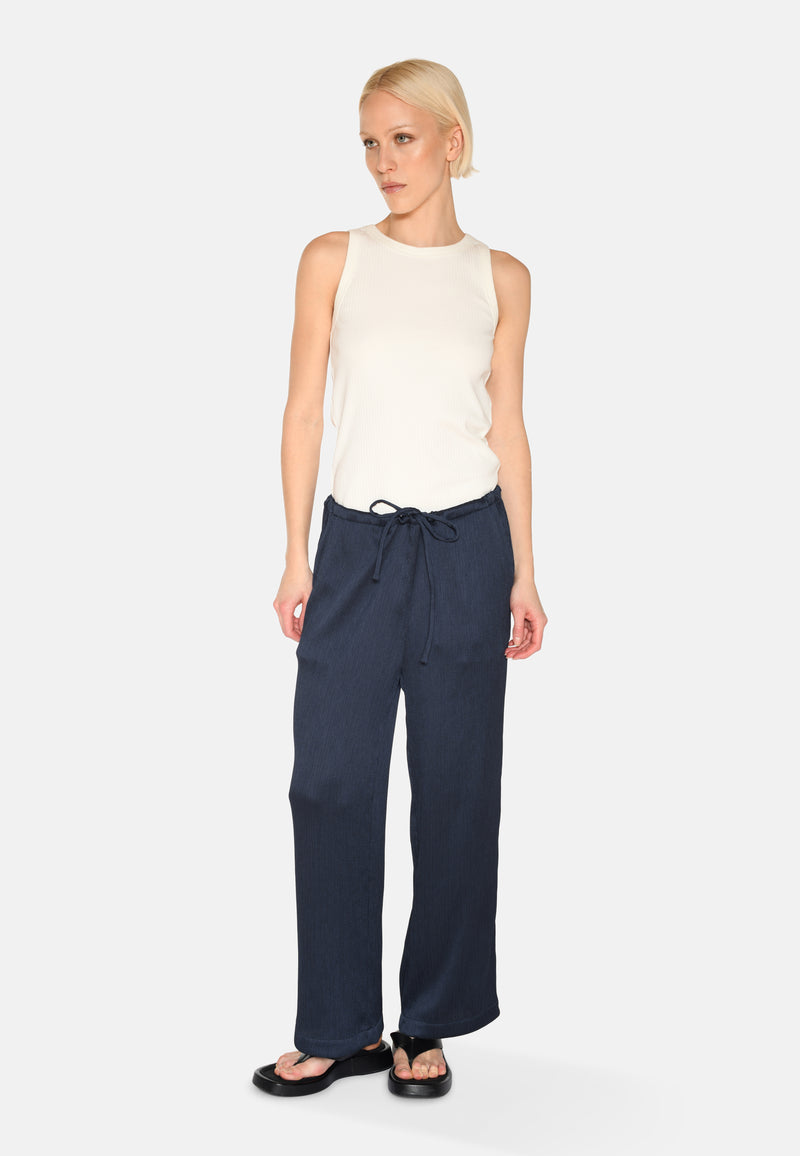 minimum female Maya afslappede bukser 4139 Casual Pants 3922 Sky Captain